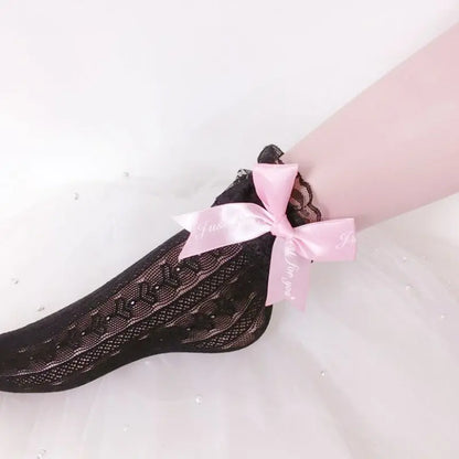 Kawaii Aesthetic Y2K Cute Fairy Coquette Jirai Kei Socks ON1454 spreepickyshop