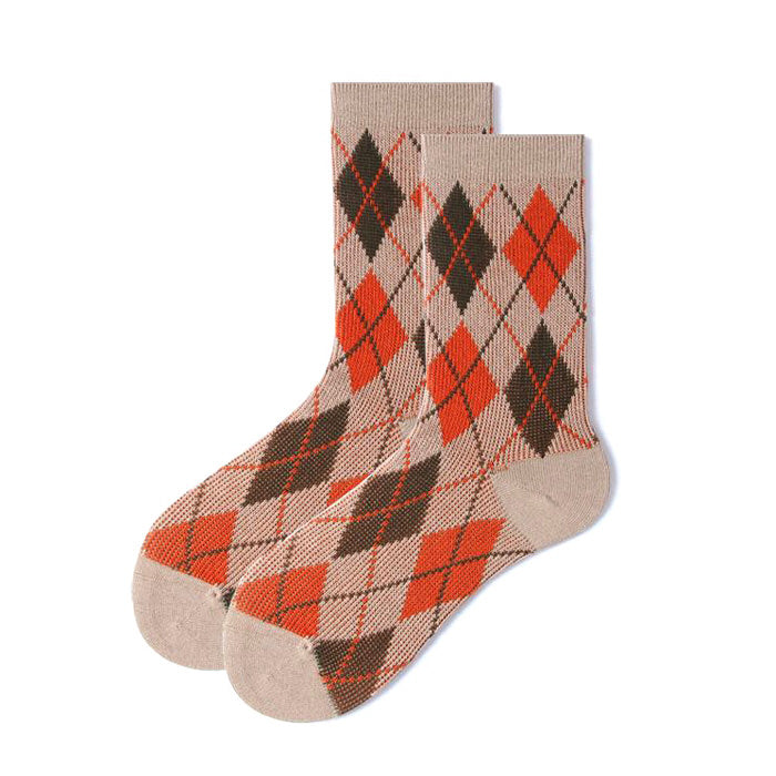 Cozy Argyle Socks