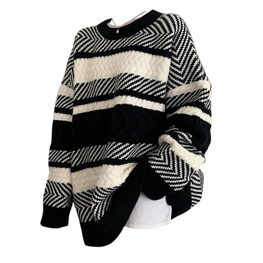 Vintage Black Knit Sweater