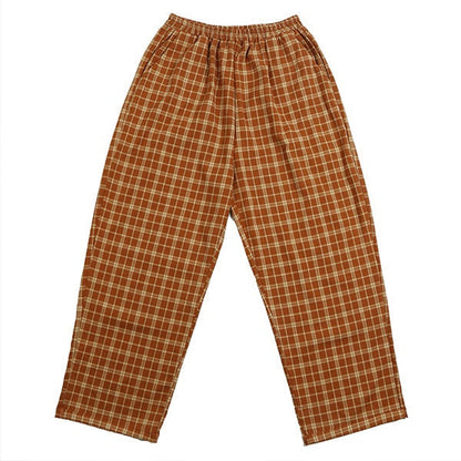 Vintage Plaid Trousers