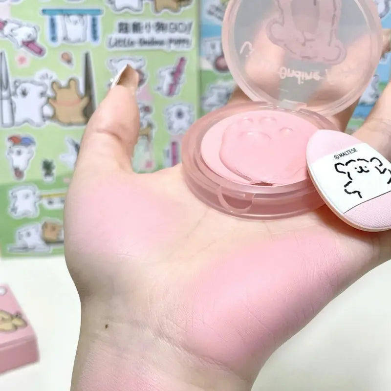 Kawaii Aesthetic Y2K Cute Fairy Cute Puppy Blush Makeup - Kimi MK Kawaii Store