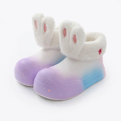 Kawaii Aesthetic Y2K Cute Fairy Cute Rabbit Snow Boots MK Kawaii Store