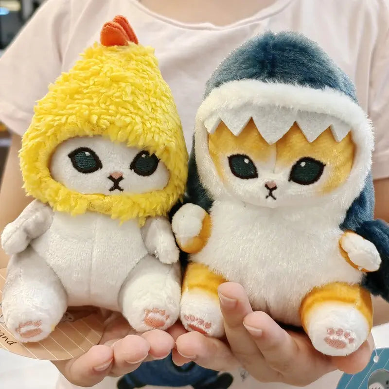 Kawaii Aesthetic Y2K Cute Fairy Cute Shark Cat Pendant Doll MK Kawaii Store