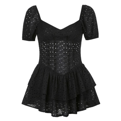 Cutie Hollow Mini Dress