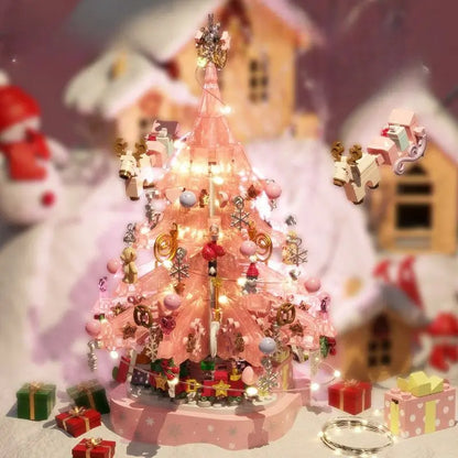 Kawaii Aesthetic Y2K Cute Fairy DIY Crystal Christmas Tree Music Assembly MK19323 MK Kawaii Store