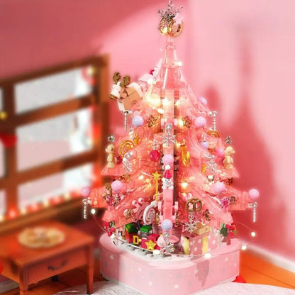 Kawaii Aesthetic Y2K Cute Fairy DIY Crystal Christmas Tree Music Assembly MK19323 MK Kawaii Store