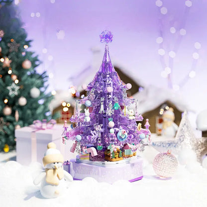 Kawaii Aesthetic Y2K Cute Fairy DIY Crystal Christmas Tree Music Assembly MK19323 MK Kawaii Store