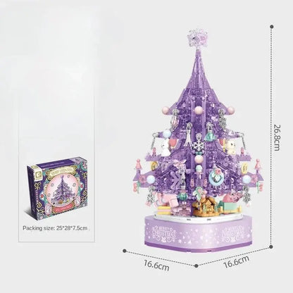 Kawaii Aesthetic Y2K Cute Fairy DIY Crystal Christmas Tree Music Assembly MK19323 MK Kawaii Store