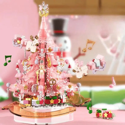 Kawaii Aesthetic Y2K Cute Fairy DIY Crystal Christmas Tree Music Assembly MK19323 MK Kawaii Store