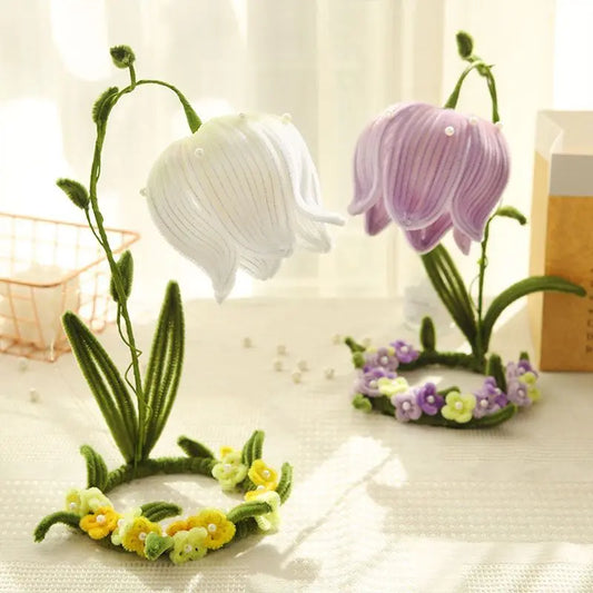 Kawaii Aesthetic Y2K Cute Fairy DIY Lily of The Vally Flowers Light - Kimi MK Kawaii Store