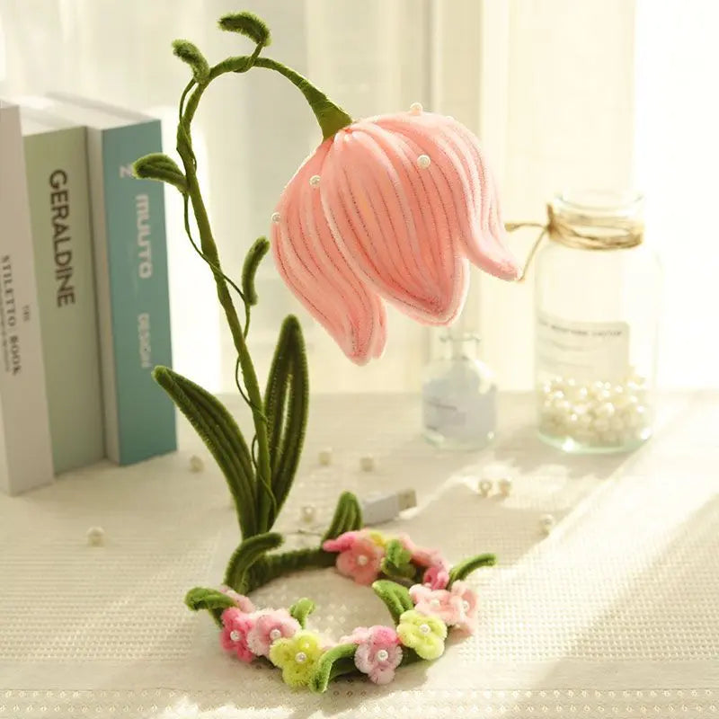 Kawaii Aesthetic Y2K Cute Fairy DIY Lily of The Vally Flowers Light - Kimi MK Kawaii Store