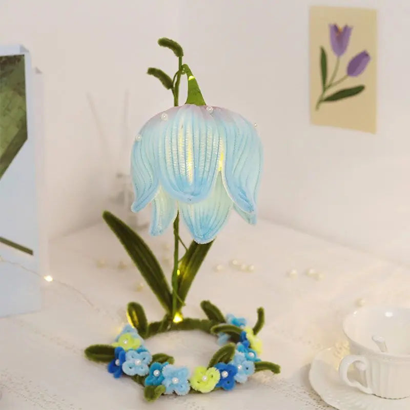 Kawaii Aesthetic Y2K Cute Fairy DIY Lily of The Vally Flowers Light - Kimi MK Kawaii Store