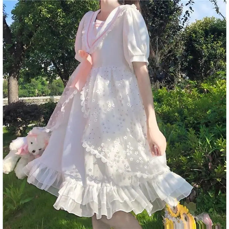 Daisy Meadow Kawaii Fashion Fairy Princess Lolita Dress