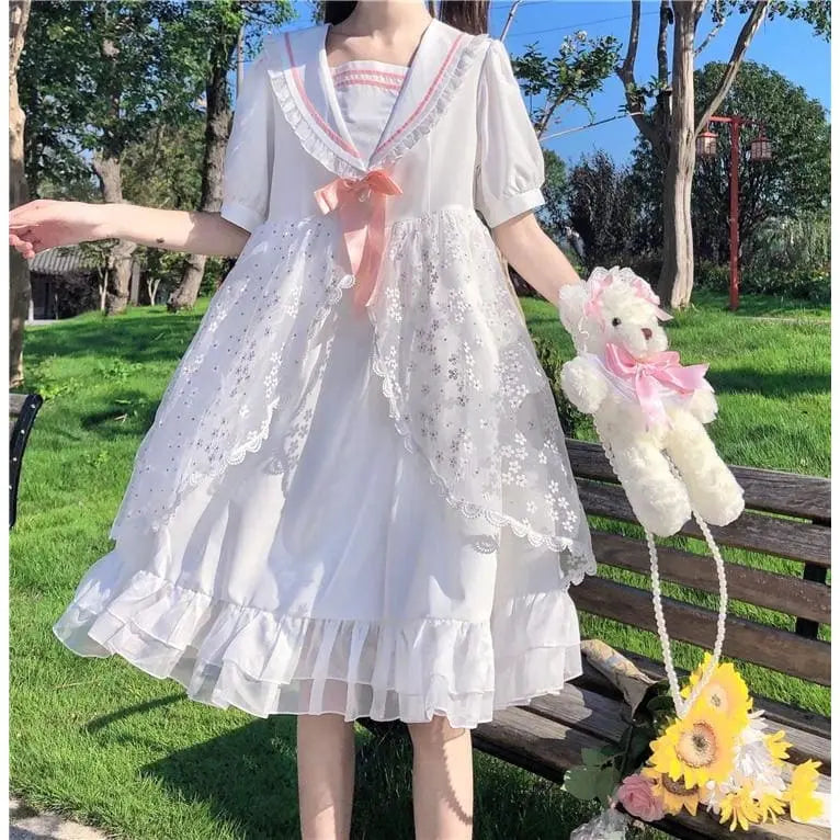 Daisy Meadow Kawaii Fashion Fairy Princess Lolita Dress