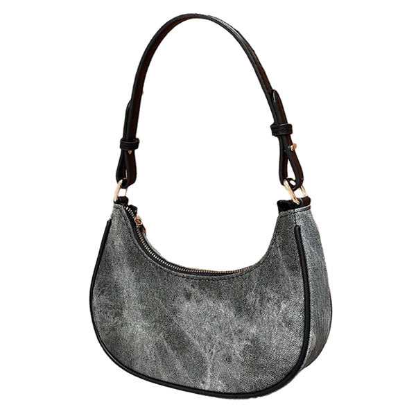 Dark Washed Hobo Bag