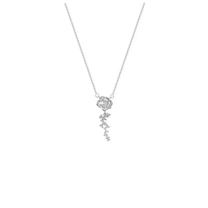 Collier Rose Diamant LIN90