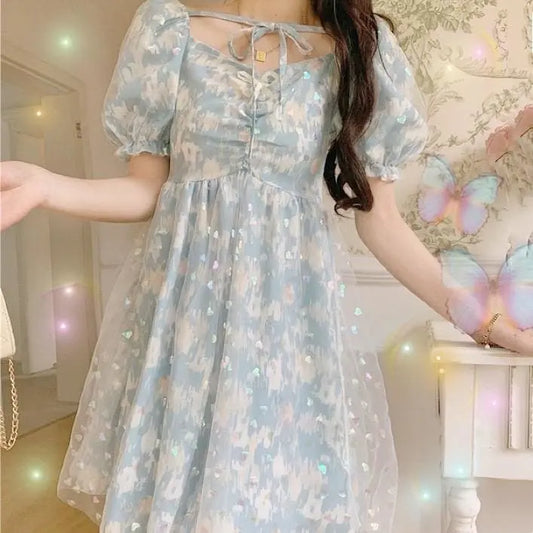 Robe de fée holographique douce pour fille Dina Magicspark