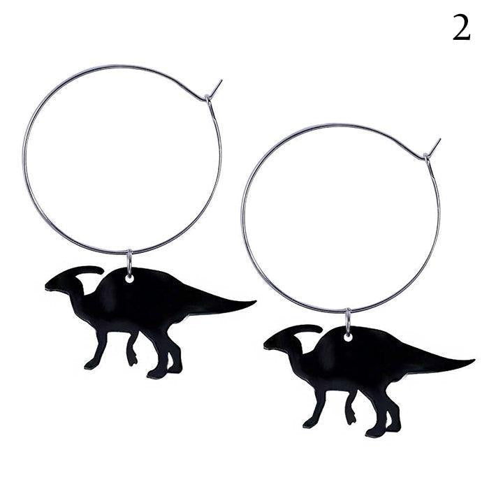 Dino Hoop Earrings