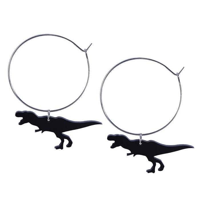 Dino Hoop Earrings