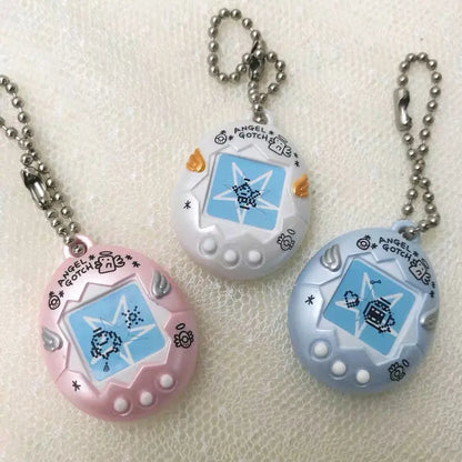 Kawaii Aesthetic Y2K Cute Fairy Electronic Pets Keychain - Pinkidollz Heartzcore