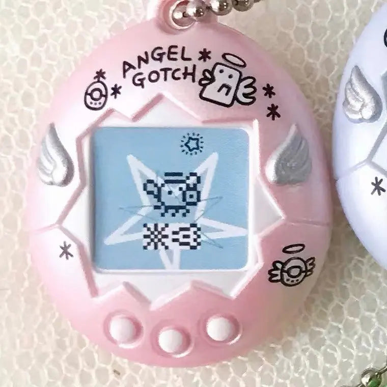 Kawaii Aesthetic Y2K Cute Fairy Electronic Pets Keychain - Pinkidollz Heartzcore