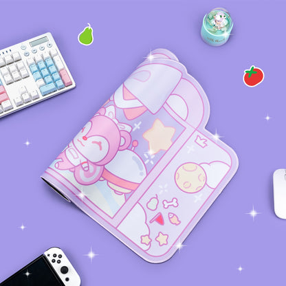 GG Sweet Animal Pastel Purple Desk Mouse Pad ON953 MK Kawaii Store