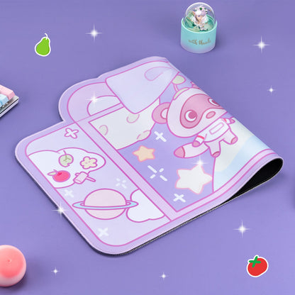 GG Sweet Animal Pastel Purple Desk Mouse Pad ON953 MK Kawaii Store