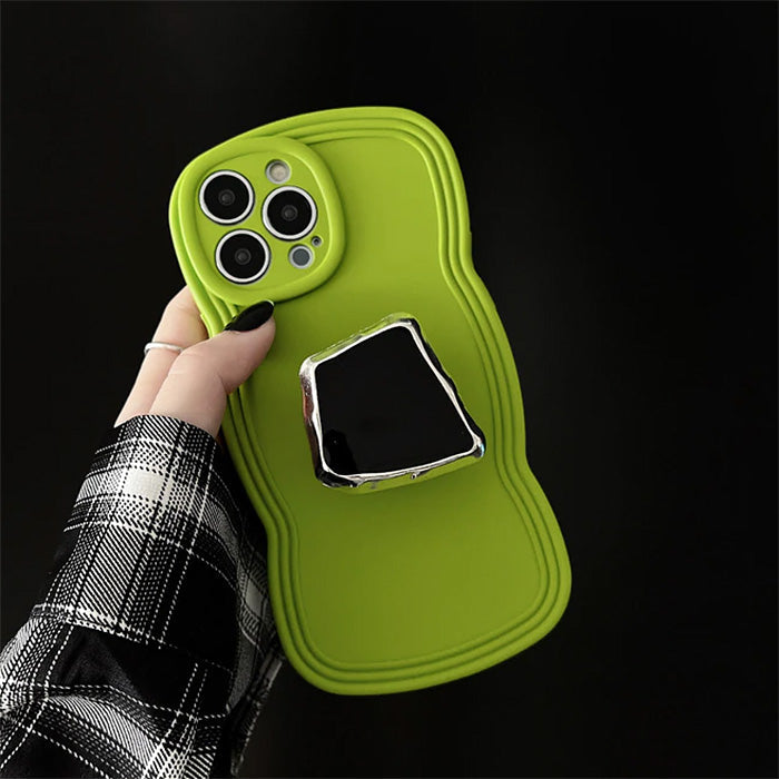 Green with Mirror iPhone Case