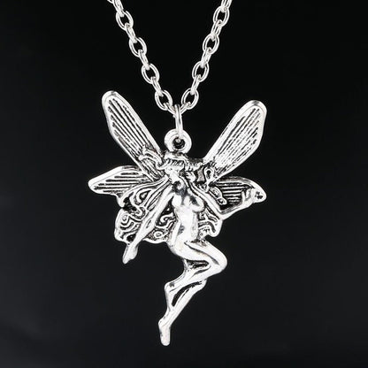 Fairy Girl Pendant Necklace