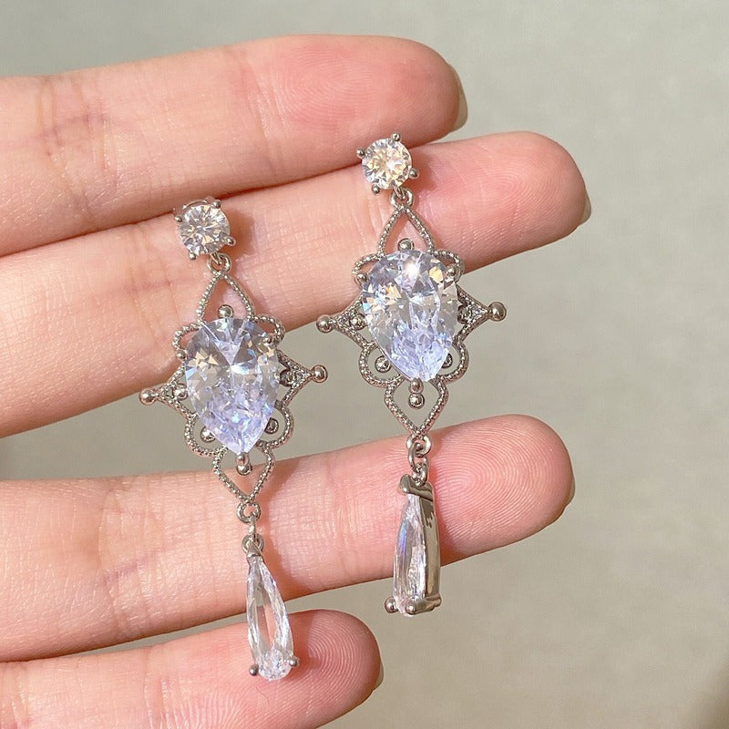 Luxury Crystal Drop Earrings