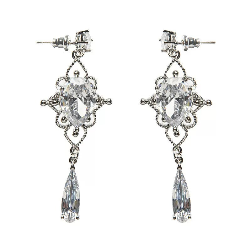 Luxury Crystal Drop Earrings