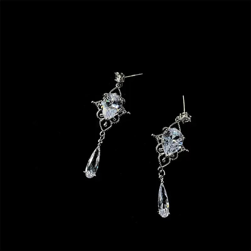 Luxury Crystal Drop Earrings