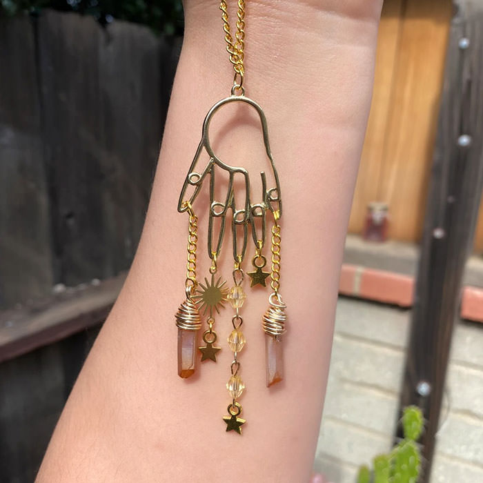 Hand Shaped Sun Catcher