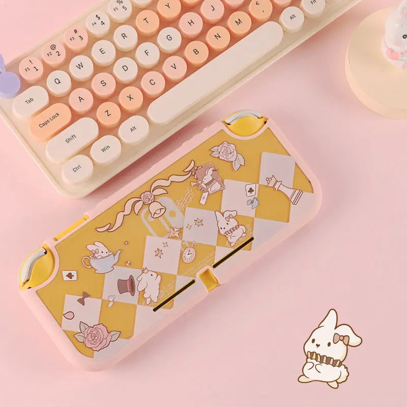 Kawaii Aesthetic Y2K Cute Fairy GG Bunny in Wonderland  Switch Lite Skin ON1492 spreepickyshop