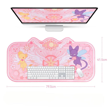 Kawaii Aesthetic Y2K Cute Fairy GG Card Captor Sakura Pink Mouse Pad ON1494 spreepickyshop