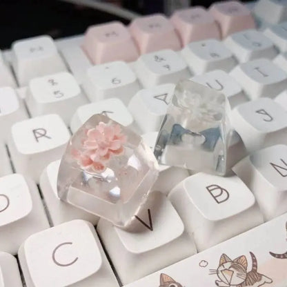 Fleur GG à l'intérieur de Kawaii ESC Keycap ON679