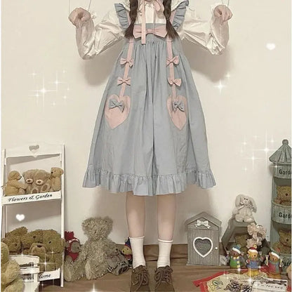 Robe chasuble princesse Kawaii pastel Greylily