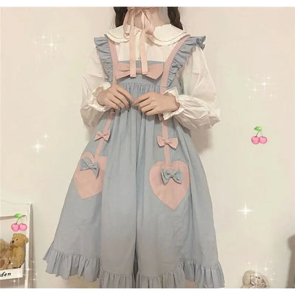 Robe chasuble princesse Kawaii pastel Greylily