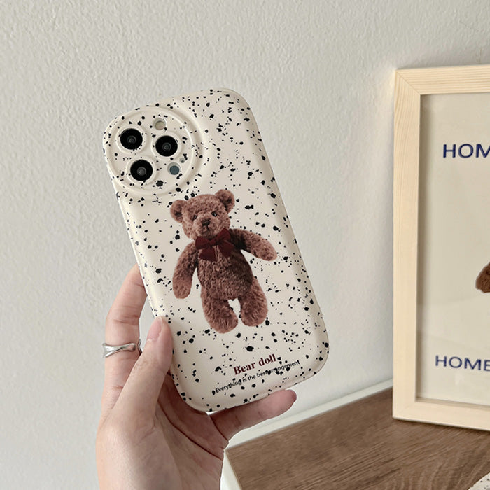 Kawaii Bear iPhone Case