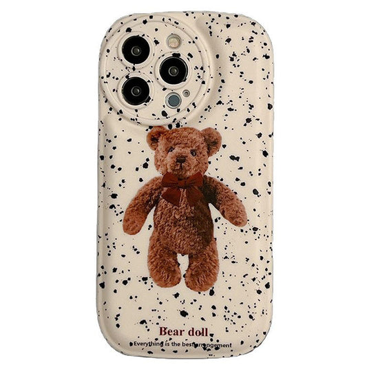 Kawaii Bear iPhone Case