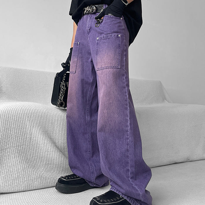 Purple Baggy Jeans MK19619