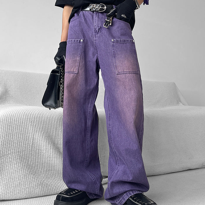 Purple Baggy Jeans MK19619