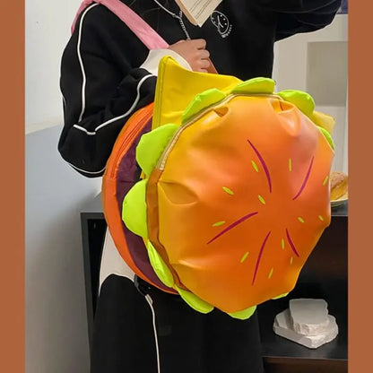 Harajuku Cheese Burger Backpack MK19679