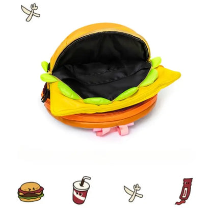 Harajuku Cheese Burger Backpack MK19679