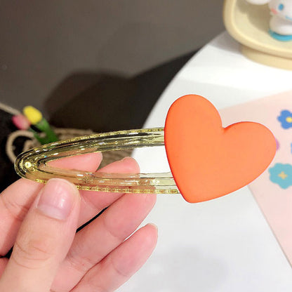 Heart Crush Hair Clips