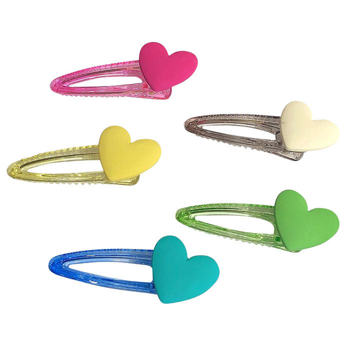 Heart Crush Hair Clips