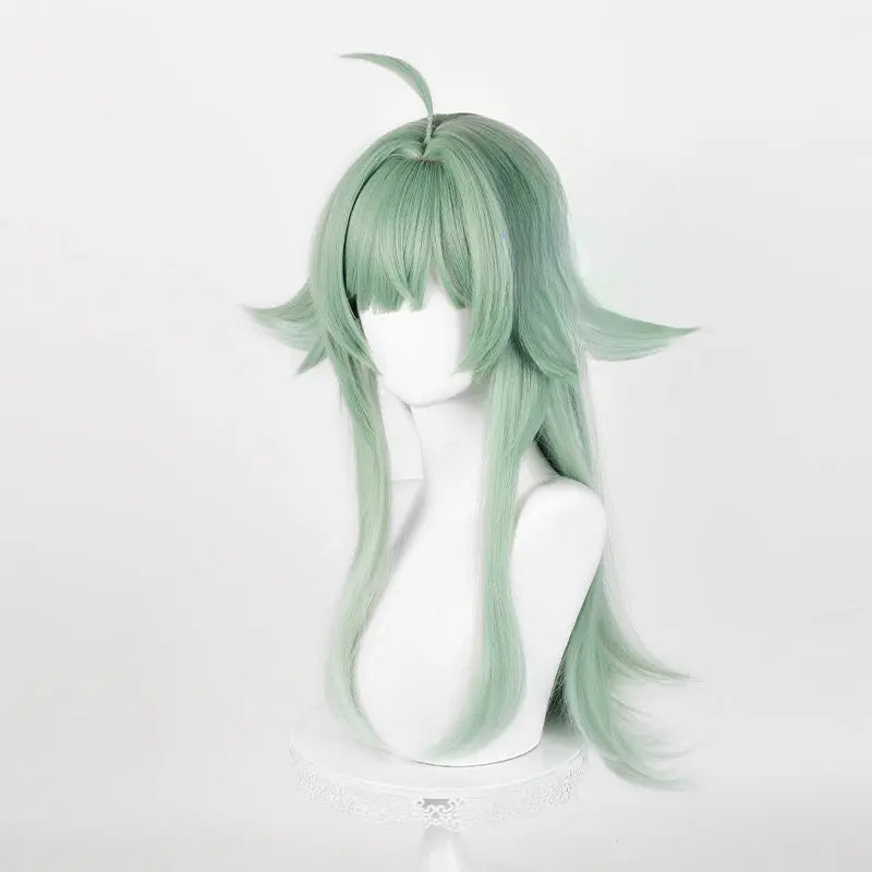 Kawaii Aesthetic Y2K Cute Fairy Honkai Star Rail Huohuo Green Cosplay Wig ON1306 spreepickyshop