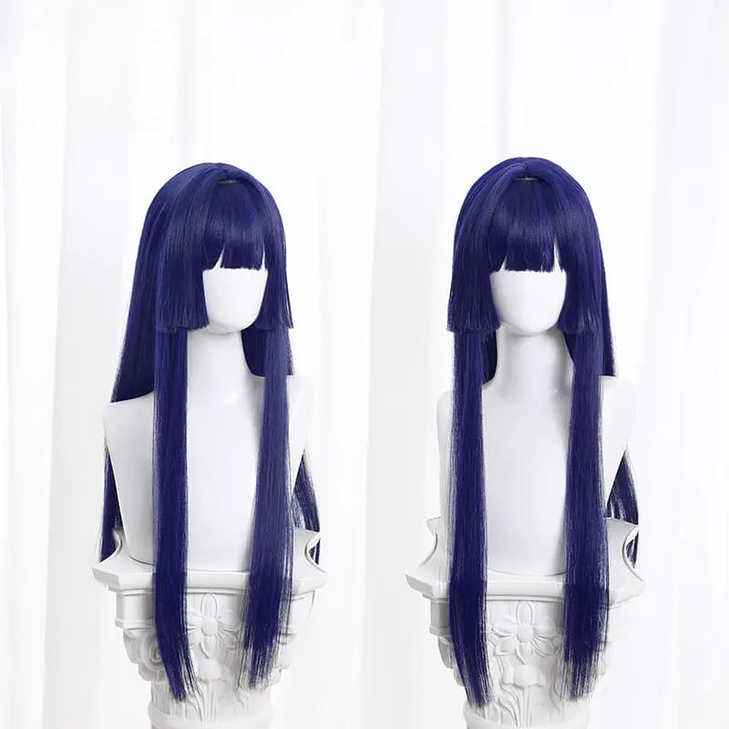 Perruque de Cosplay longue bleue Honkai Star Rail Pela ON794