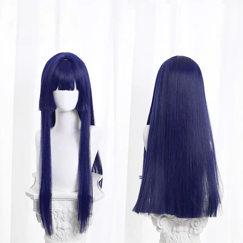 Perruque de Cosplay longue bleue Honkai Star Rail Pela ON794