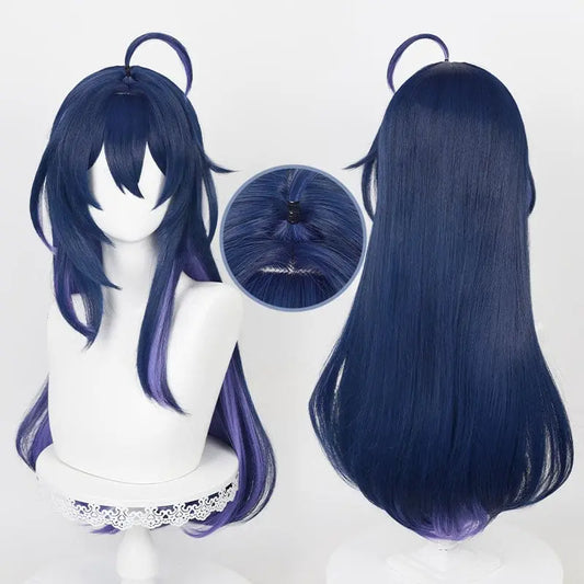 Honkai Star Rail Seele Long Blue Purple Mix Cosplay Wig ON829